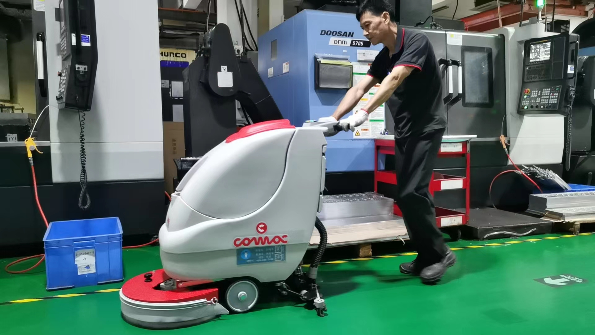 潔臣士洗地機：賦能五金工廠清潔升級，解鎖高效低成本新路徑