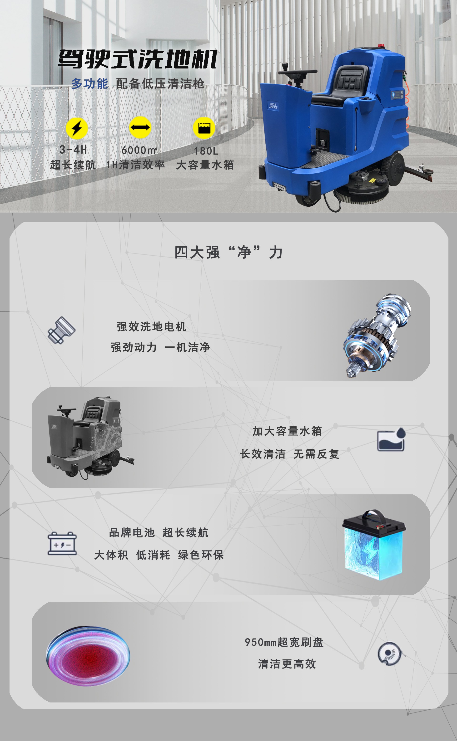 A95多功能洗地機(jī),駕駛式洗地機(jī) A95多功能洗地機(jī),駕駛式洗地機(jī)